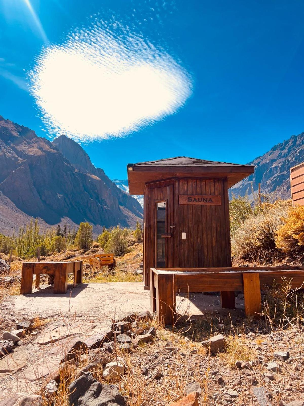 Lodge El Morado Refugio Lo Valdes Exterior photo